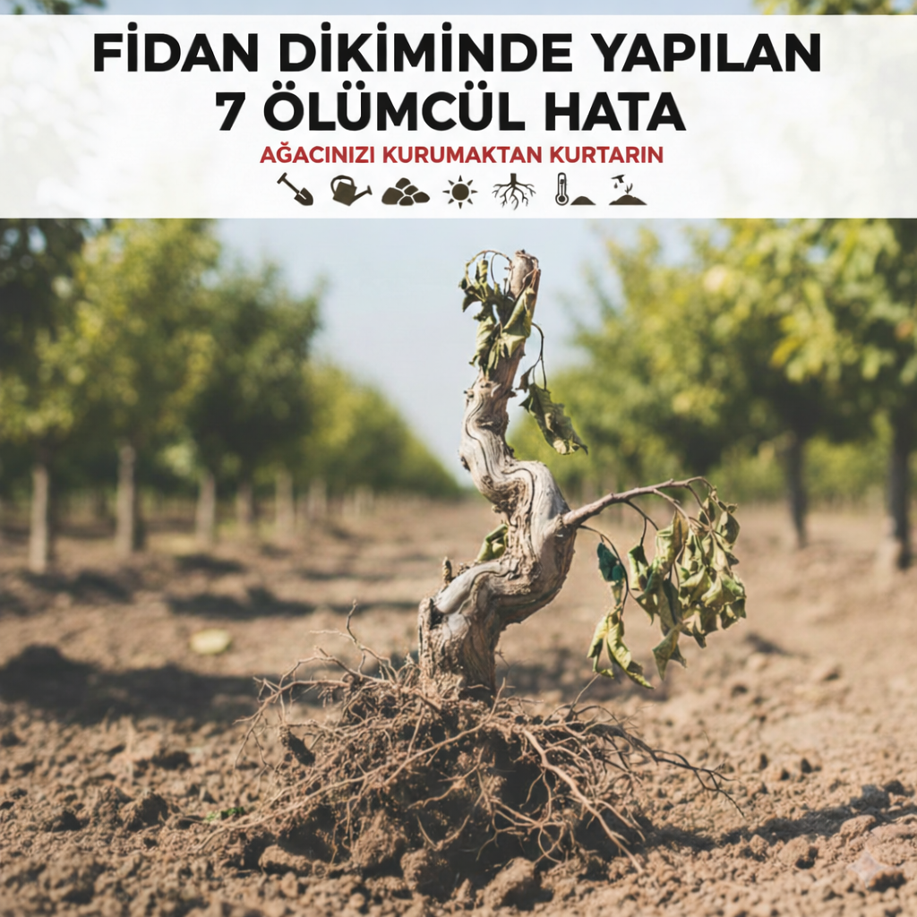 Fidan Dikiminde Yapılan 7 Ölümcül Hata: Ağacınızı Kurumaktan Kurtarın