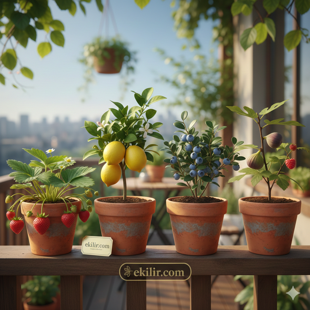 Saksıda Yetişebilen 5 Lezzetli Meyve