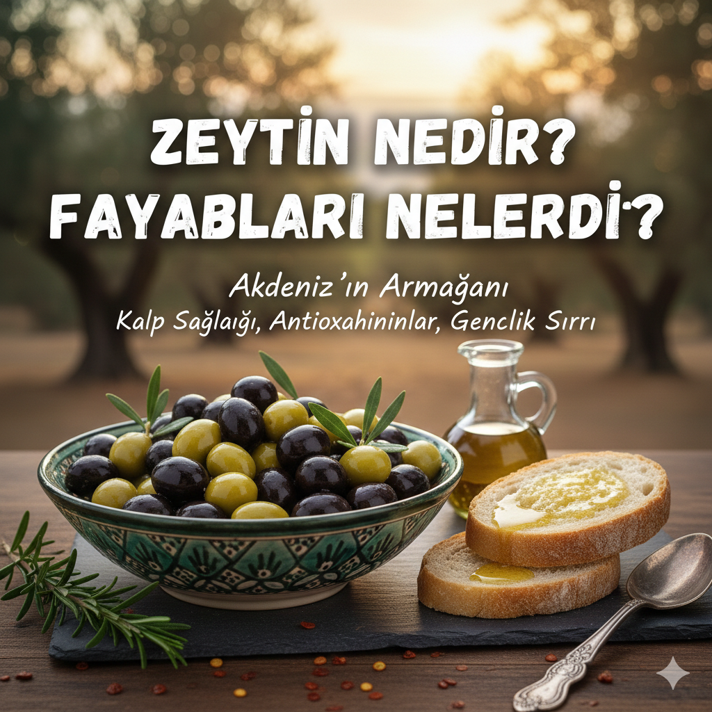 Zeytin nedir? Faydaları nelerdir?