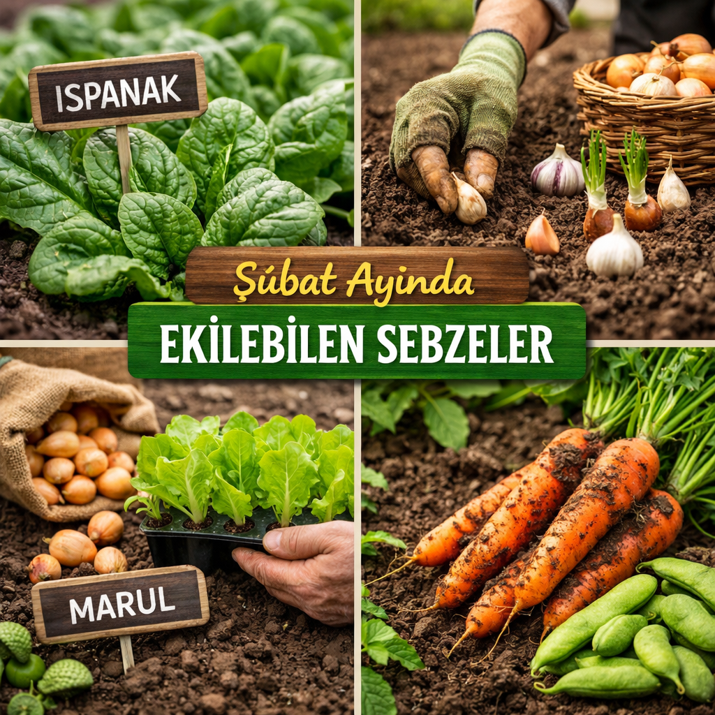 şubat ayında ne ekilir