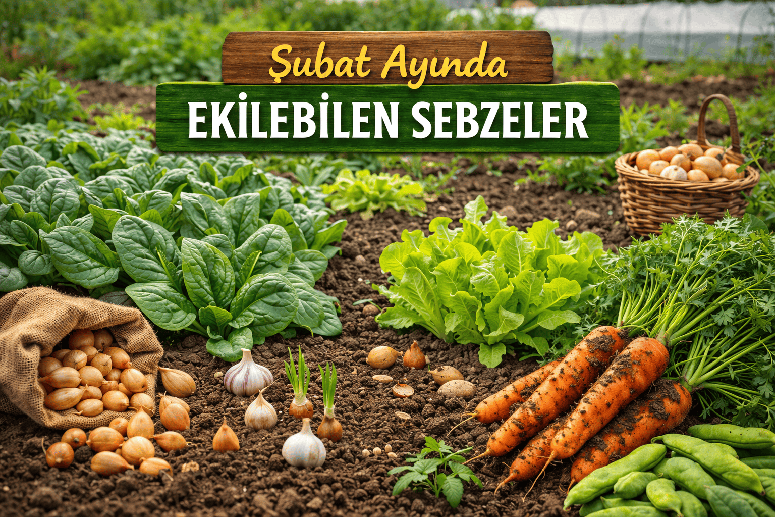 Şubat Ayında Ekilebilen Sebzeler Nelerdir