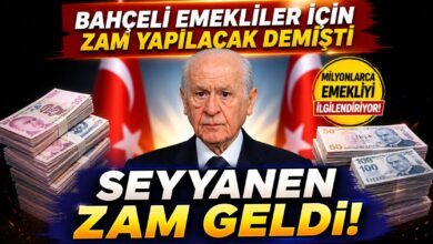 Devlet Bahçeli’den Emekli Maaşları İçin Destek Mesajı